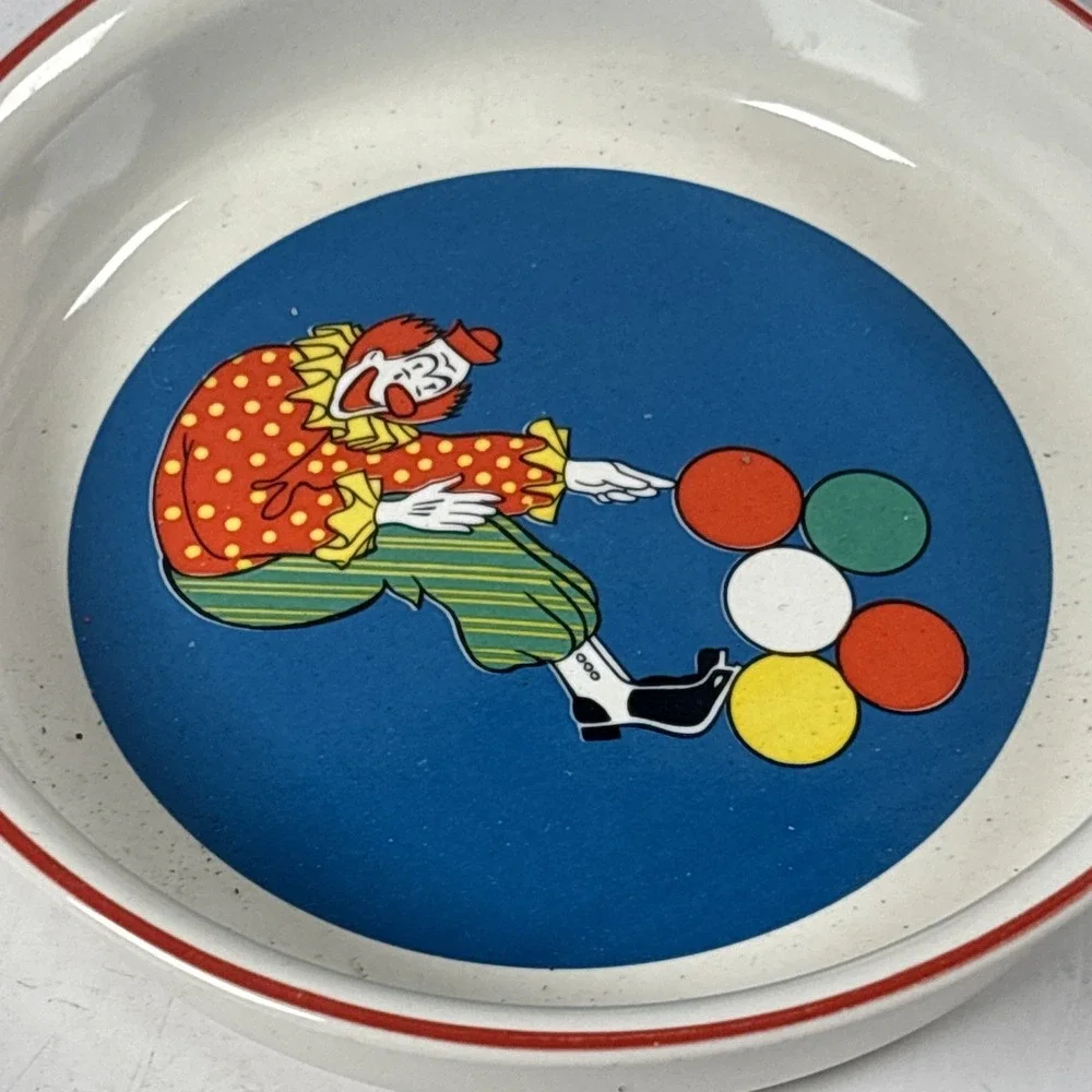 Vintage International China Barnum's Animals Clown Dish 7